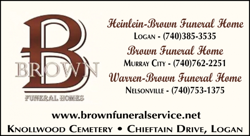 Funeral Homes, Brown Funeral Homes, Nelsonville, OH