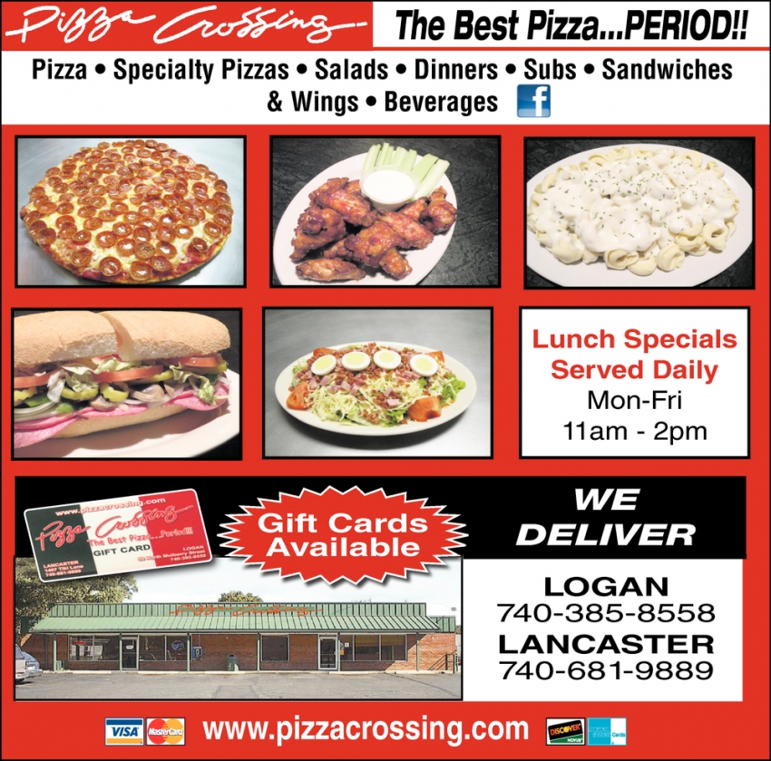 The Best Pizza... Period!, Pizza Crossing, Lancaster, OH